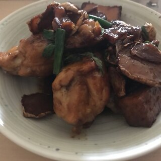三杯雞（台湾の家庭料理)